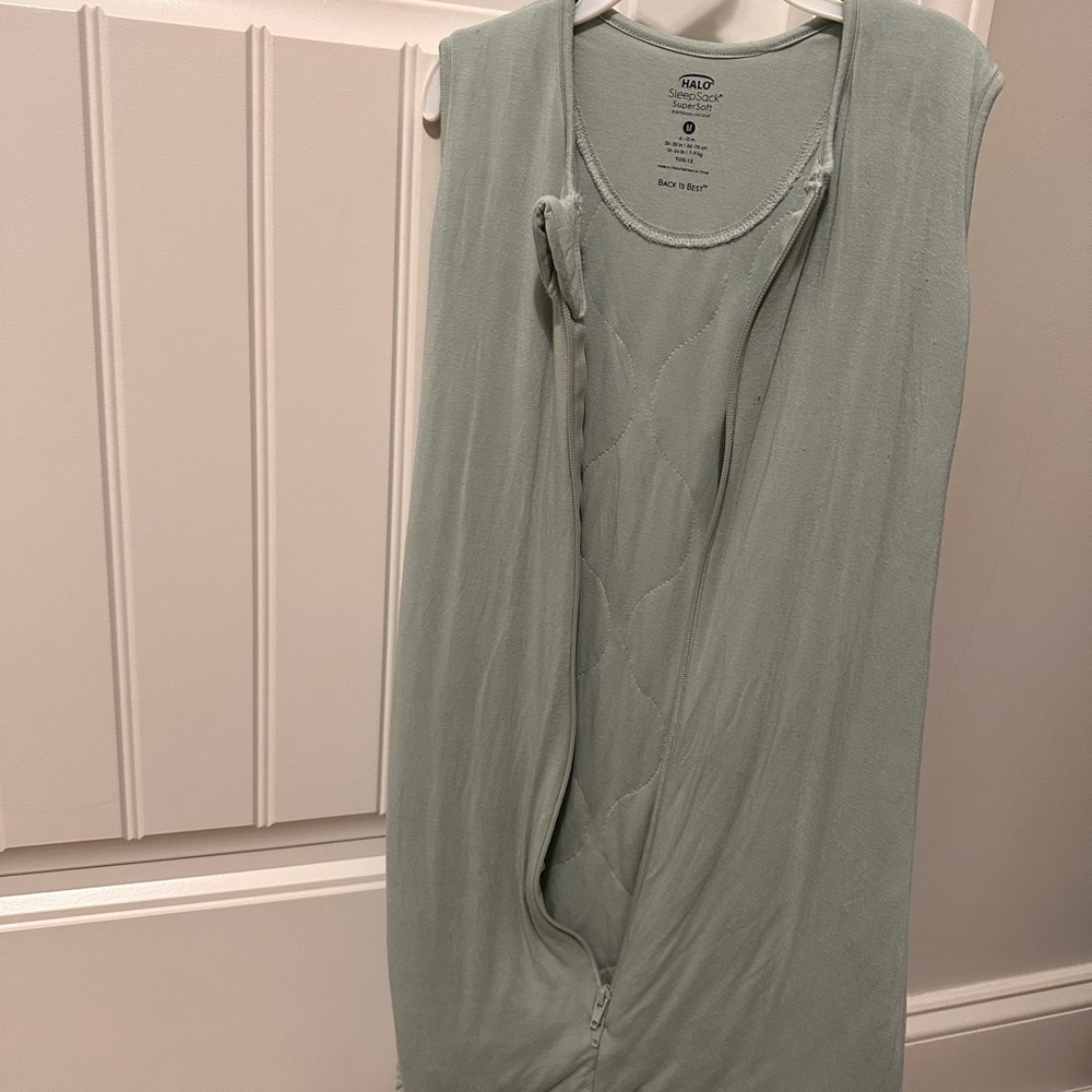 Halo Soft Green Baby Sleep Sack